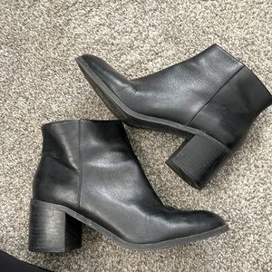 Vince black booties. Size 9.5